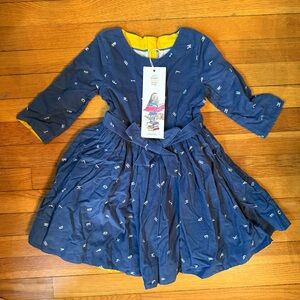 NWT Mini Boden Roald Dahl Matilda alphabet book Dress